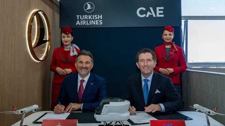 Türk Hava Yolları'ndan simülatör tedarikine ilişkin anlaşma