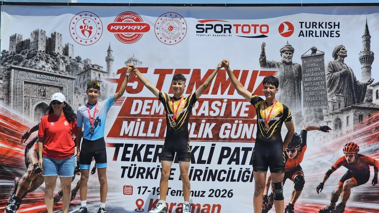 Kayserili sporcular Türkiye Şampiyonası biletini aldı