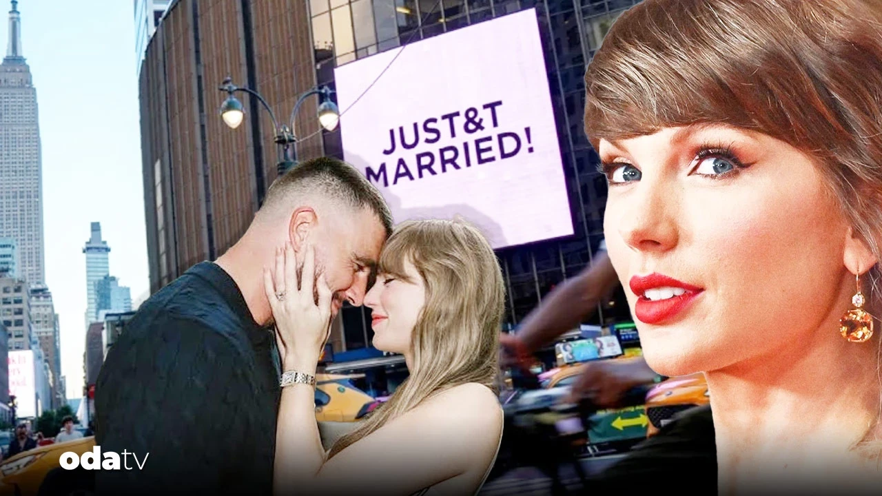ABD'nin sevgilisi sonunda evlendi: Taylor Swift ve Travis Kelce'in düğününde yıldızlar geçidi