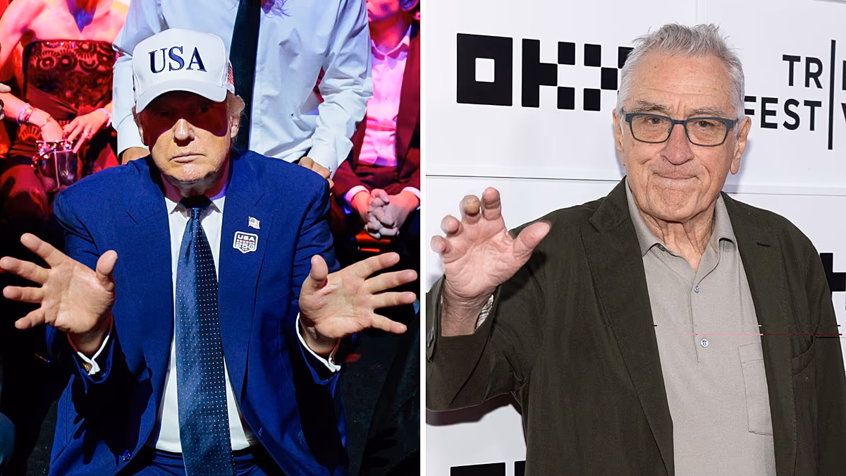 Robert De Niro’dan Trump’a dört kelimelik film göndermesi