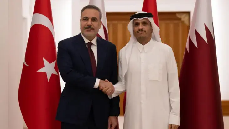 Dışişleri Bakanı Hakan Fidan, Katarlı mevkidaşı Al Sani ile telefonda görüştü