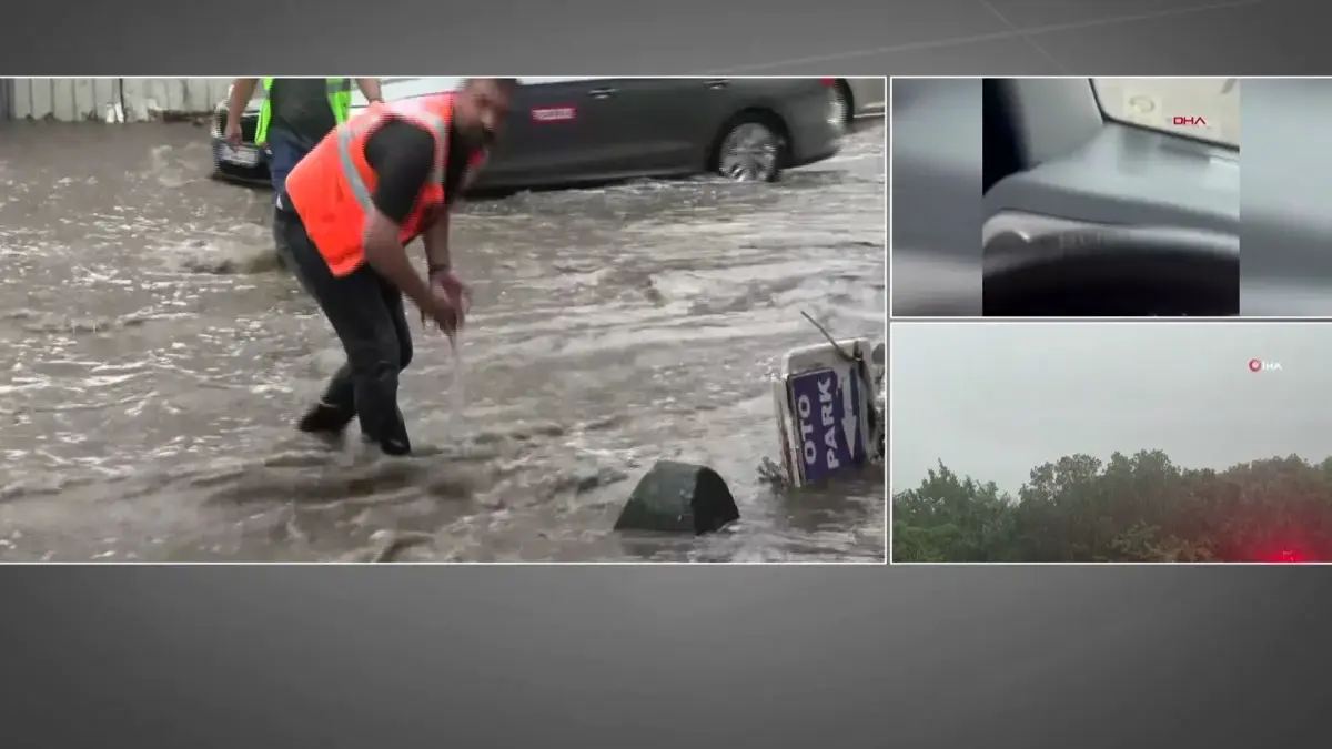 SON DAKİKA... İstanbul'da sağanak yağış etkili oluyor!