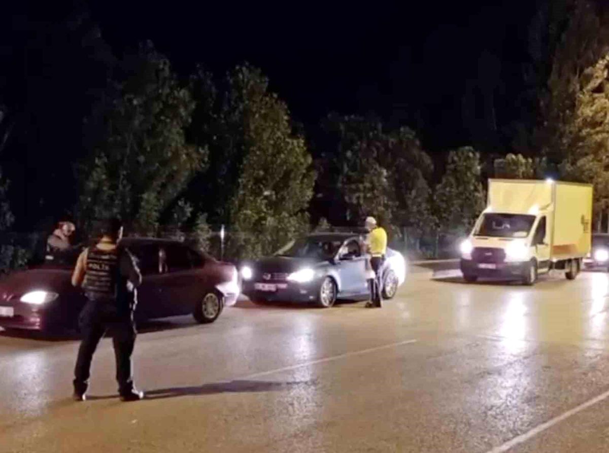 Kastamonu'da huzur uygulaması: 7 araca işlem yapıldı