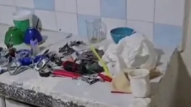 Hatay’da kaçak diş laboratuvarına baskın: Akılalmaz manzara kamerada