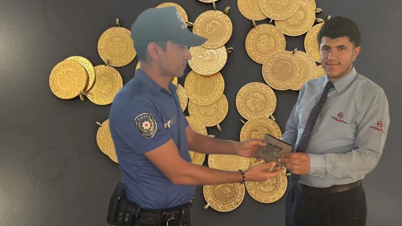 36 tam altını otobüste unuttu! Muavin büyük emaneti teslim etti
