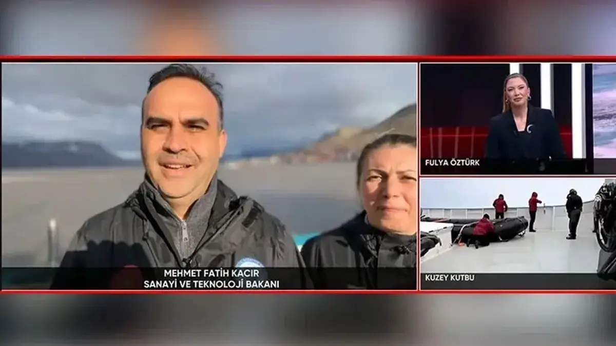 Kuzey Kutbu'ndan özel yayın! Bakan Kacır'dan CNN Türk'e önemli açıklamalar: 'İklim değişikliği gündemimizde'