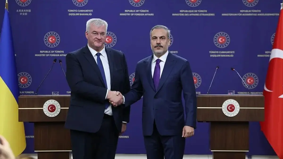 Bakan Fidan, Ukrayna Dışişleri Bakanı Sibiha ile görüştü