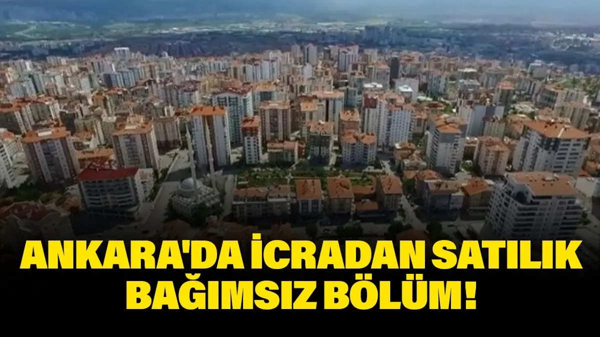 Ankara Yenimahalle'de icradan satılık bağımsız bölüm!