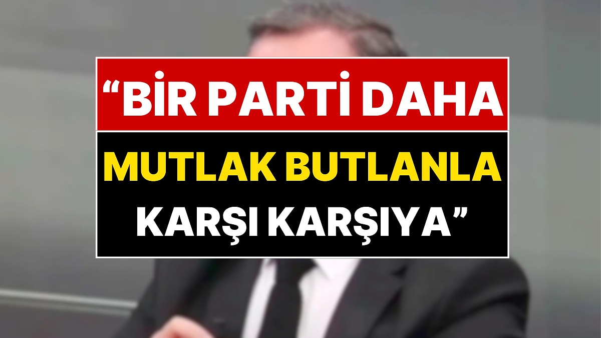 Barış Yarkadaş Pazartesiye İşaret Etti: “Bir Parti Daha Mutlak Butlanla Karşı Karşıya”