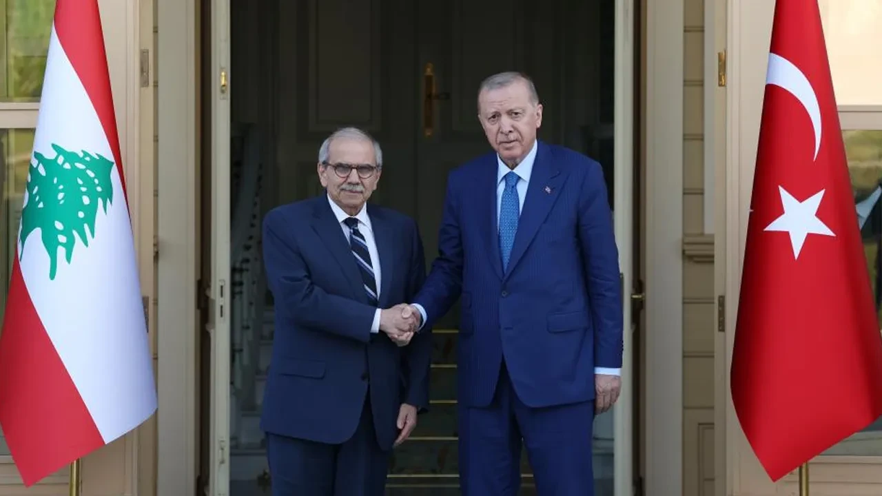 Cumhurbaşkanı Erdoğan Lübnan Başbakanı Selam'ı kabul etti
