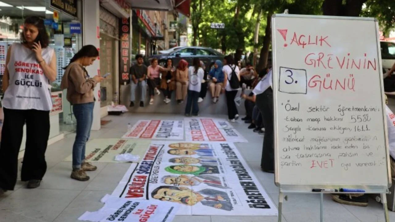 Açlık grevi 3. gününde: Öğretmen heyeti AKP ve MHP ile temaslarda bulundu