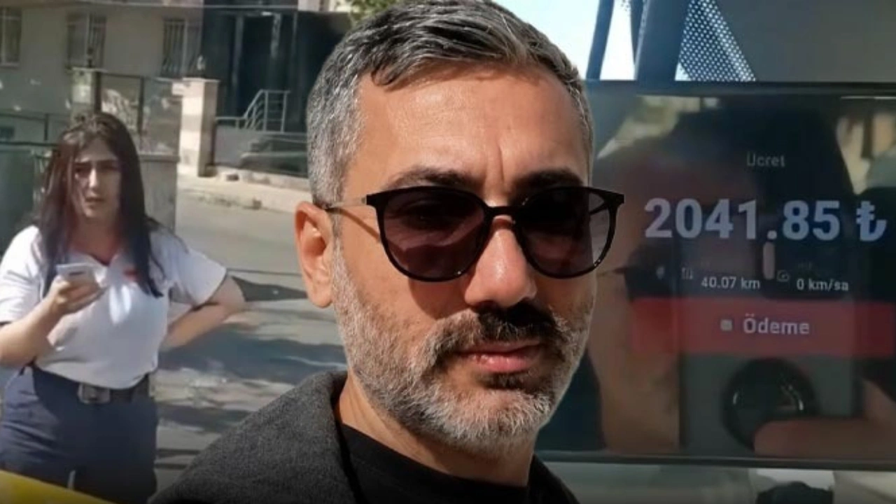 Taksici fiyat farkına itiraz eden kadın yolcuyu başka sokağa götürüp çantasına el koydu