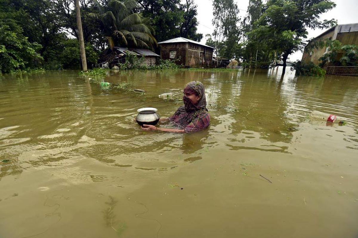 Albüm: Bangladeş'te Seller Nedeniyle 1 Milyondan Fazla Kişi Mahsur Kaldı