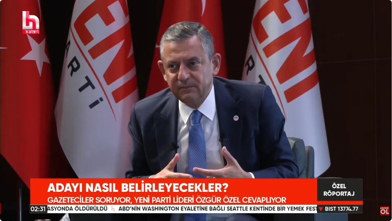 Özgür Özel baskın seçim planını açıkladı! YENİ Parti'nin potansiyel oy oranını da verdi