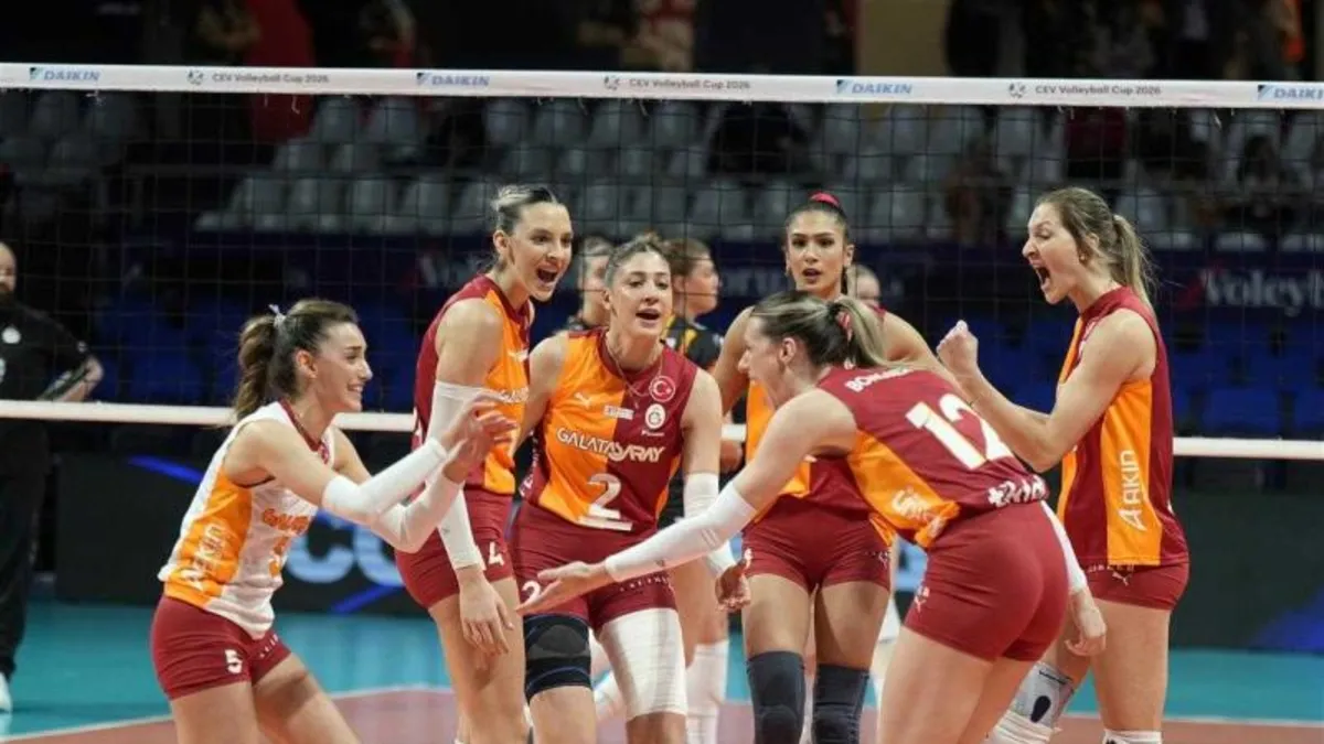 Galatasaray, CEV Şampiyonlar Ligi'ne özel davetle katılacak