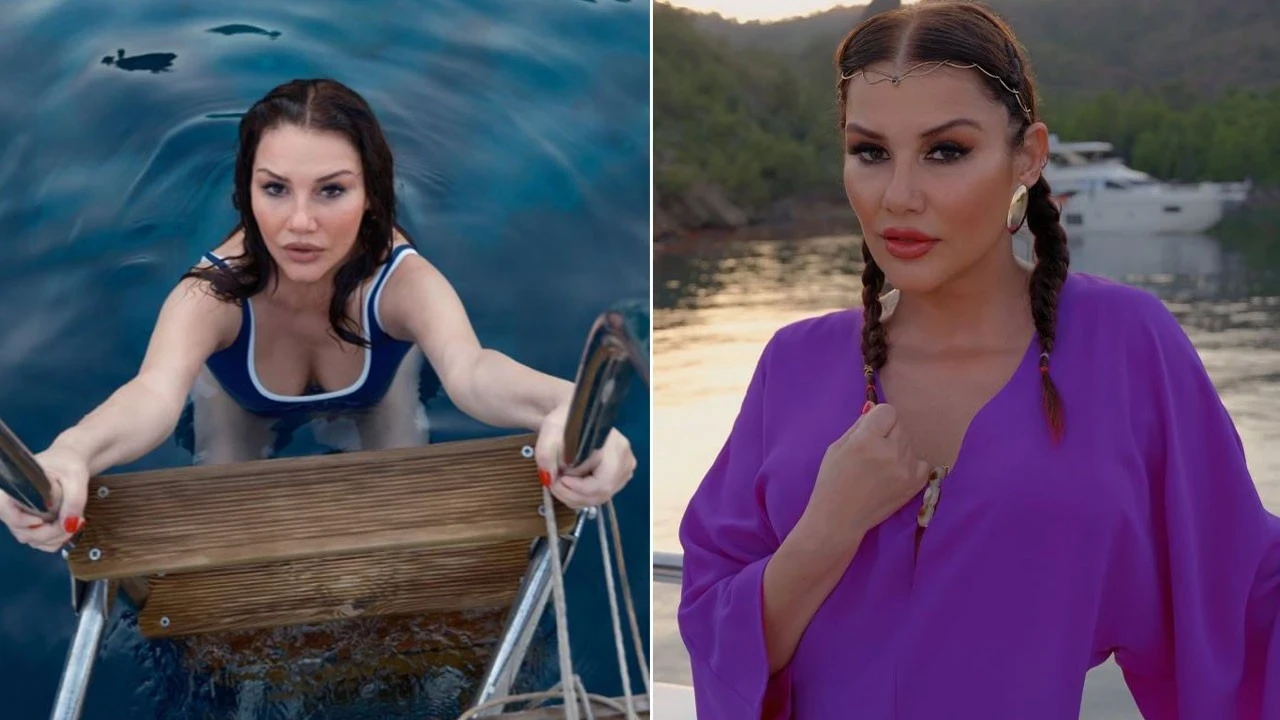 20 kilo veren Deniz Seki'den cesur tatil paylaşımı: Mayolu pozlarıyla gündem oldu