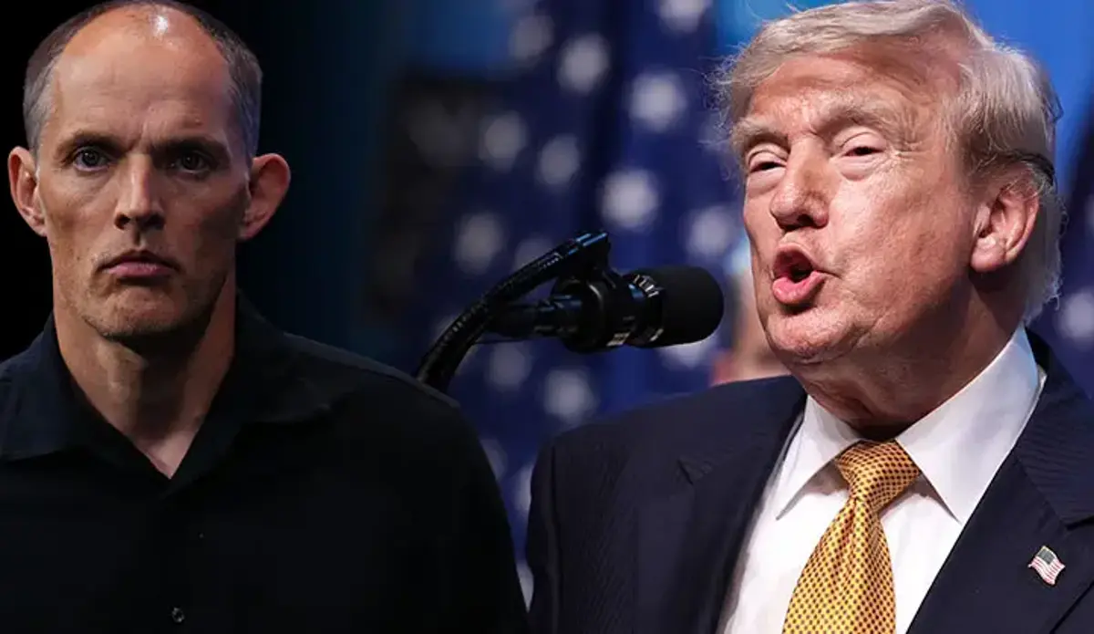 Thomas Tuchel’e bir eleştiri de Donald Trump’tan: 'Harry Kane’i savunmaya çekti'