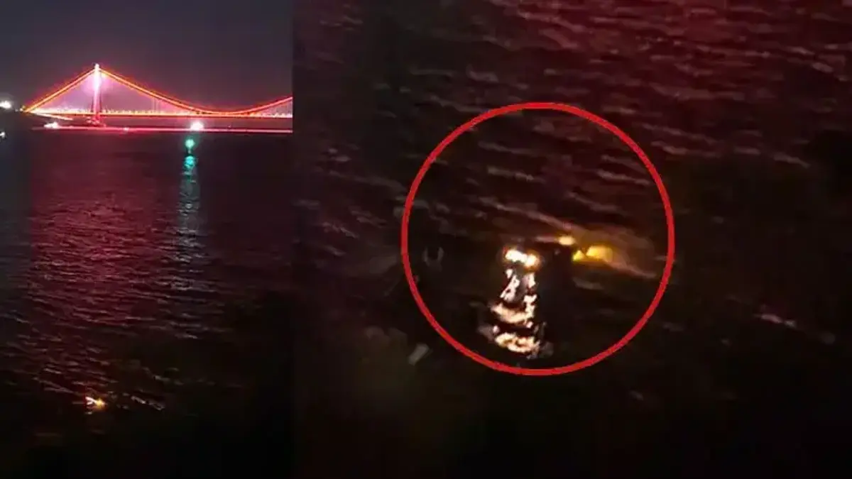 Kaza ihbarındaki konuşma şaşkına çevirdi: 'Battığı nokta çok güzel, tam köprü manzarası'