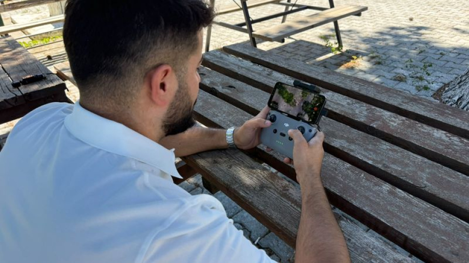 Antalya'da muhtardan orman yangınlarına karşı dronlu gözlem
