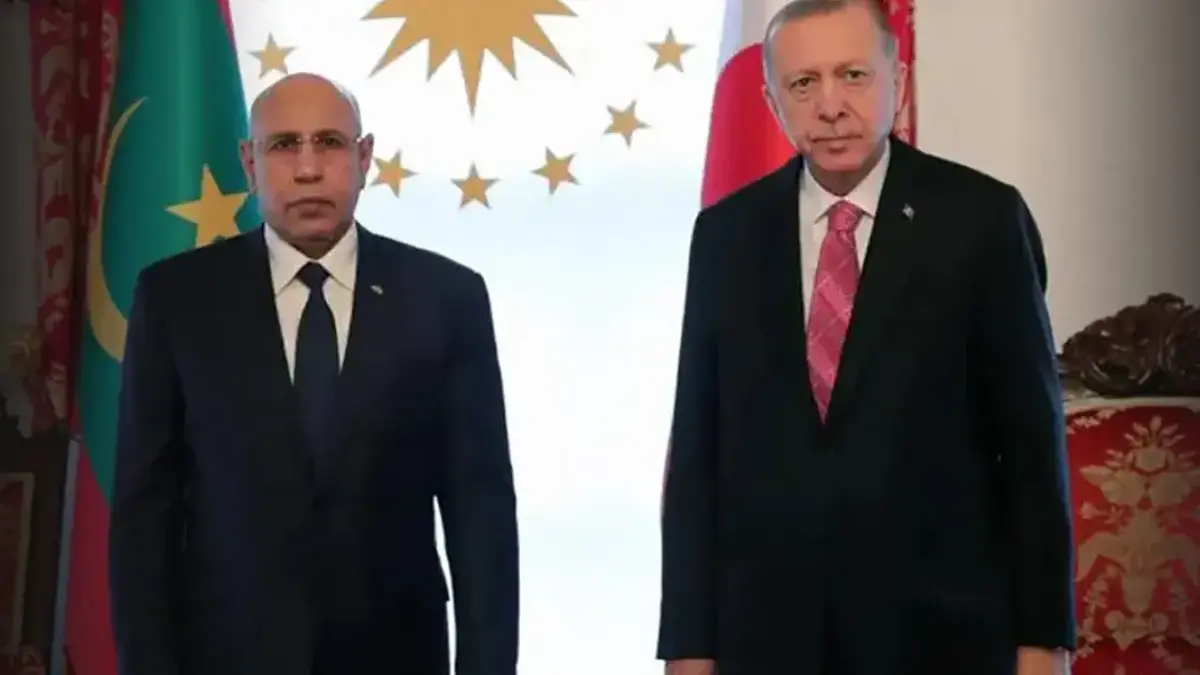 Cumhurbaşkanı Erdoğan Moritanya Cumhurbaşkanı ile görüştü