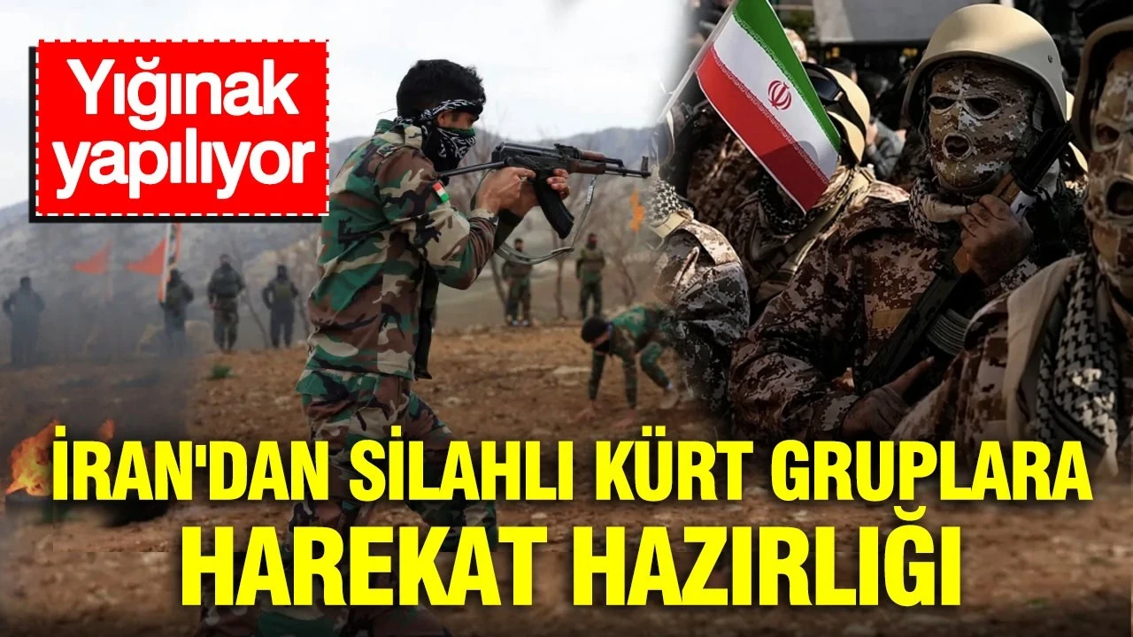İran'dan silahlı Kürt gruplara harekat hazırlığı: Yığınak yapılıyor