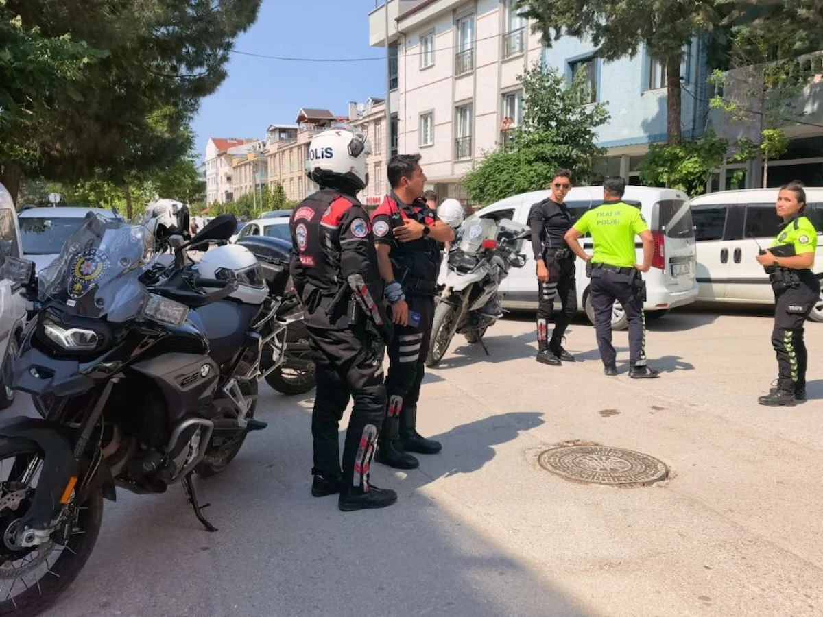 Bursa'da polisten kaçan motosiklet sürücüsüne 469 bin TL ceza