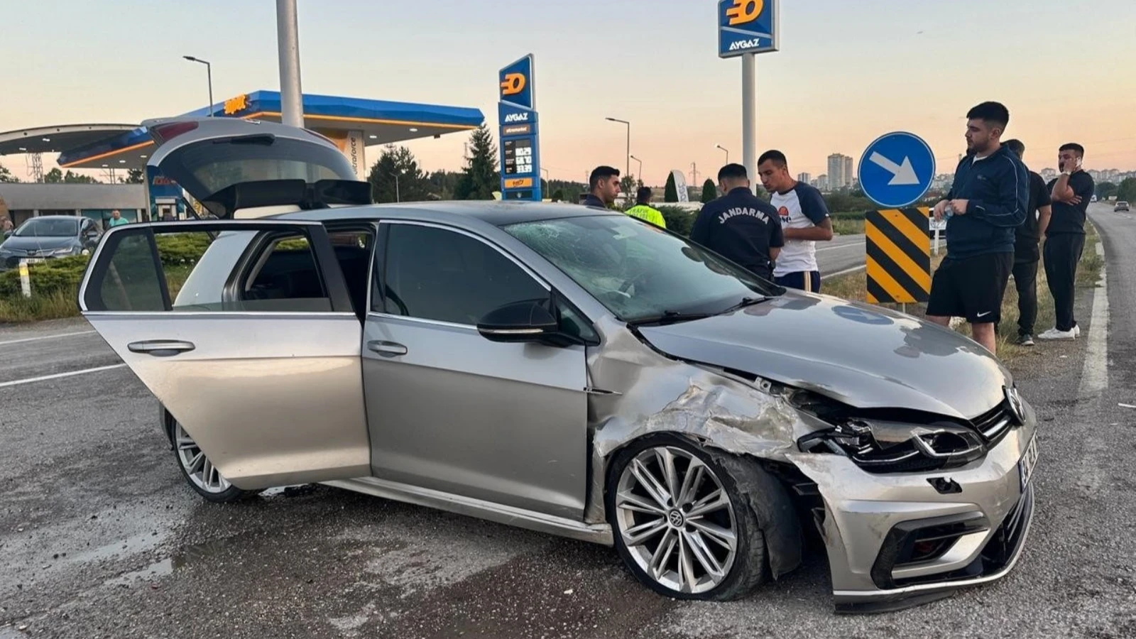 Kastamonu'da feci kaza: İki yaralı