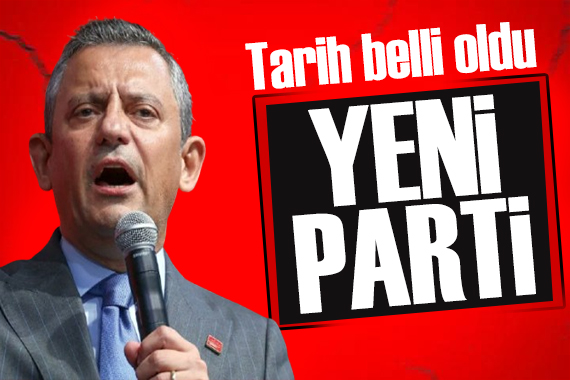 Özgür Özel'in gözü o tarihte: Yeni parti kuracak