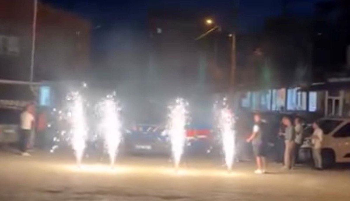 Kavga ihbarı yaptılar, jandarmayı konfeti ile karşıladılar