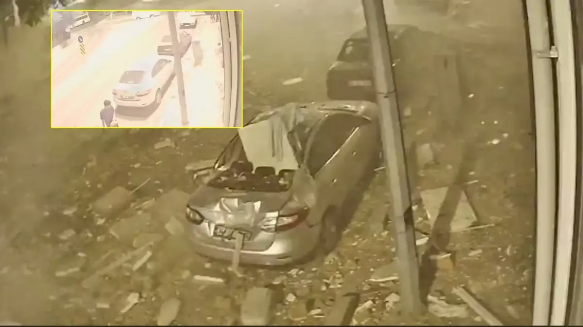 Patlamada 2 kişi can vermişti... Dehşet anı kamerada