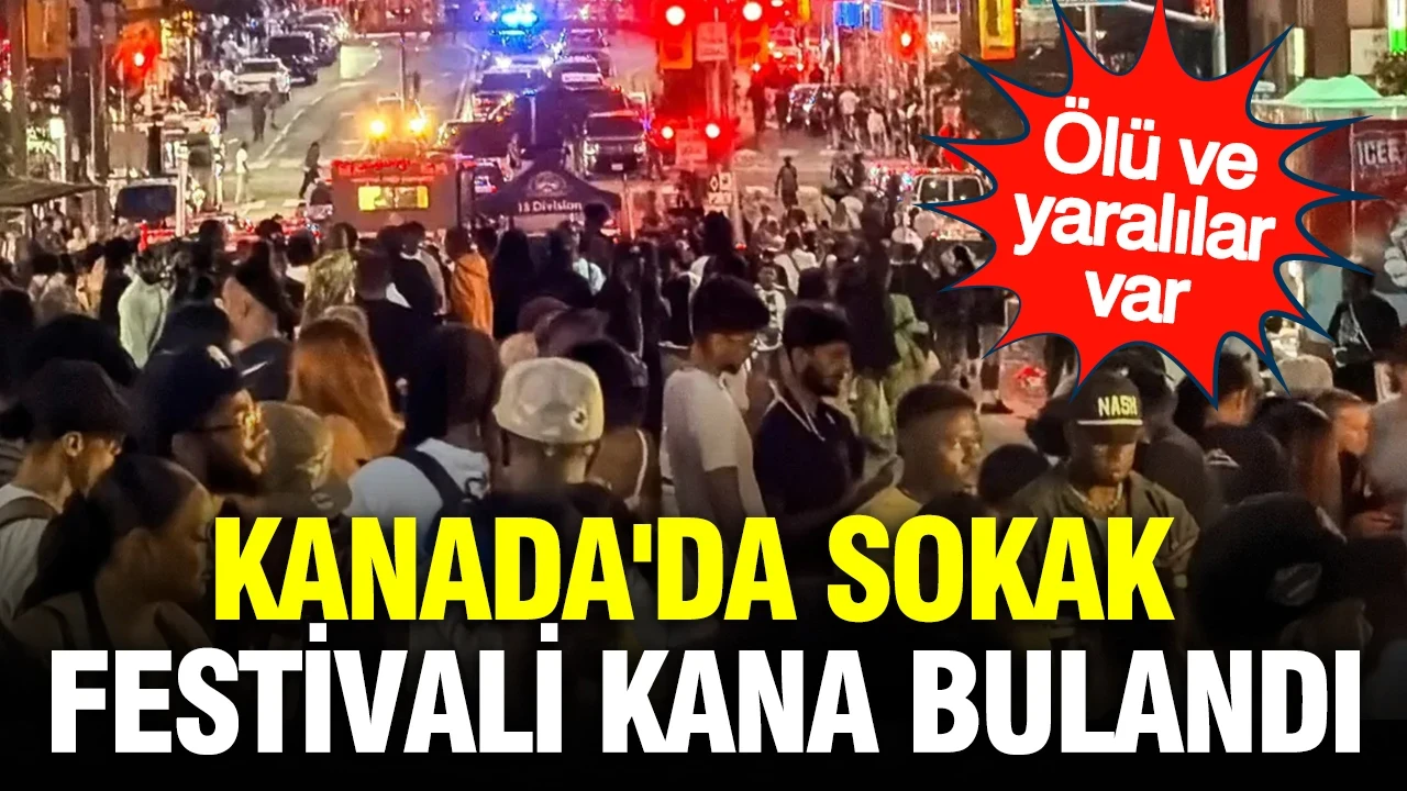 Kanada'da sokak festivali kana bulandı: Ölü ve yaralılar var