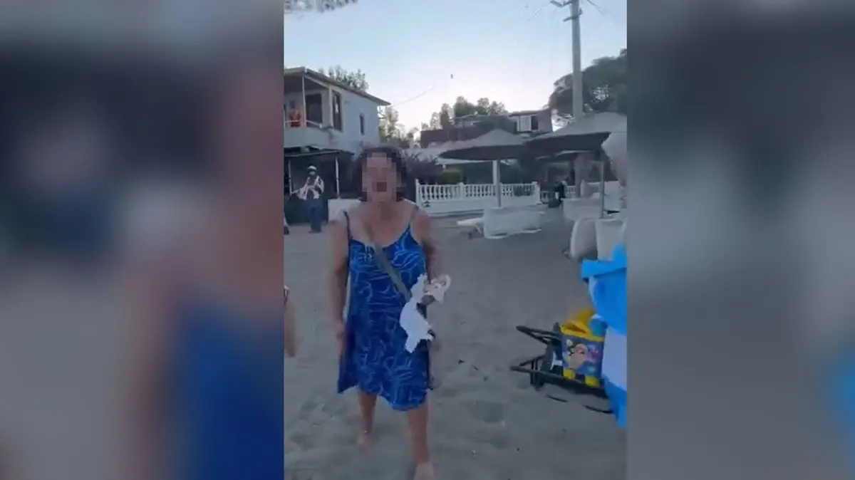 Plajda başörtüsü provokasyonu: Anne ve kızına saldıran kadın için yeni karar