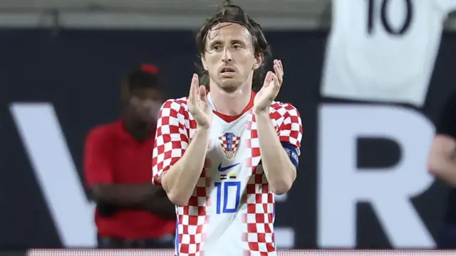 40 yaşındaki Modrić, Hırvatistan'ın Dünya Kupası kadrosunda