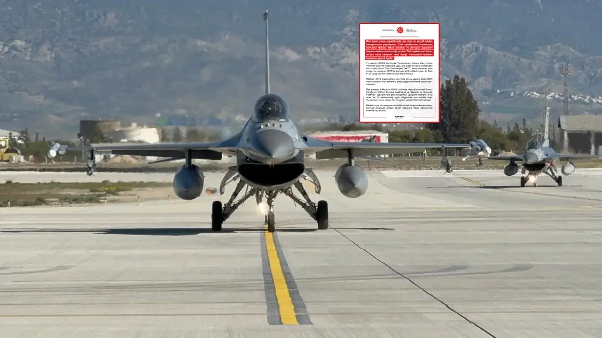 İhlal iddiaları yalan çıktı: Türk F-16'ları tedbiren havalandı