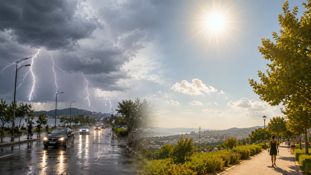 Hafta sonu hava raporu: Karadeniz'de gök gürültülü yağış, güneyde kavurucu sıcaklar
