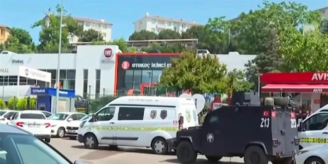 Maltepe'de Otokoç Genel Müdürlüğü'ne silahlı saldırı iddiası