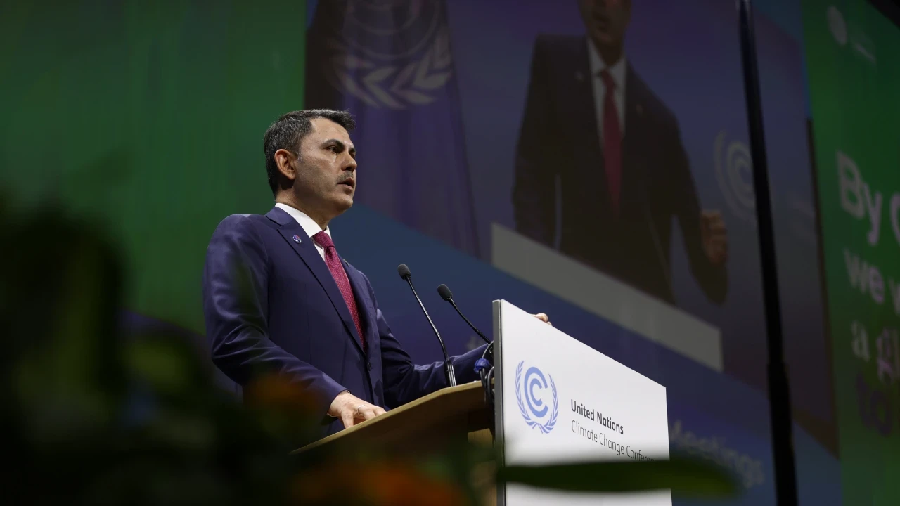 Bakan Kurum "COP31 Eylem Gündemi"nin 10 öncelikli alanı ve 6 hedefini açıkladı
