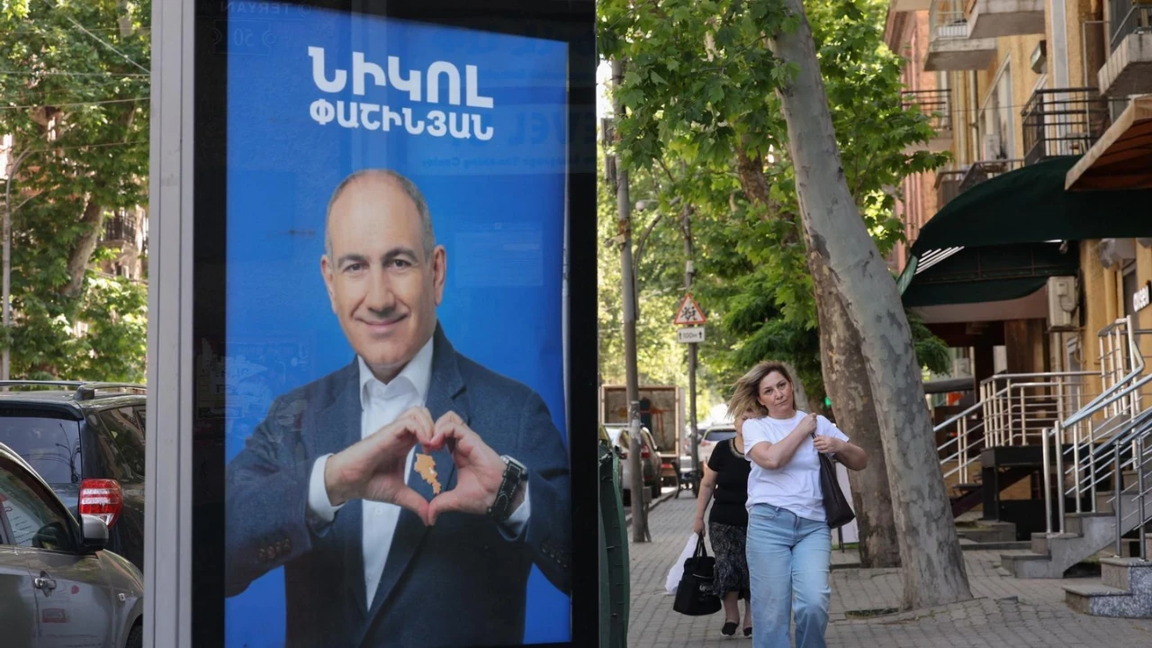 Ermenistan'da halk, parlamento seçimleri için sandık başında