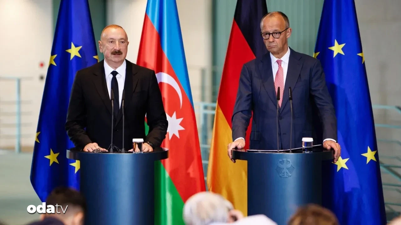 Aliyev'den Merz'e soğuk duş: 'Bölgemiz izinsiz kullanıldı'