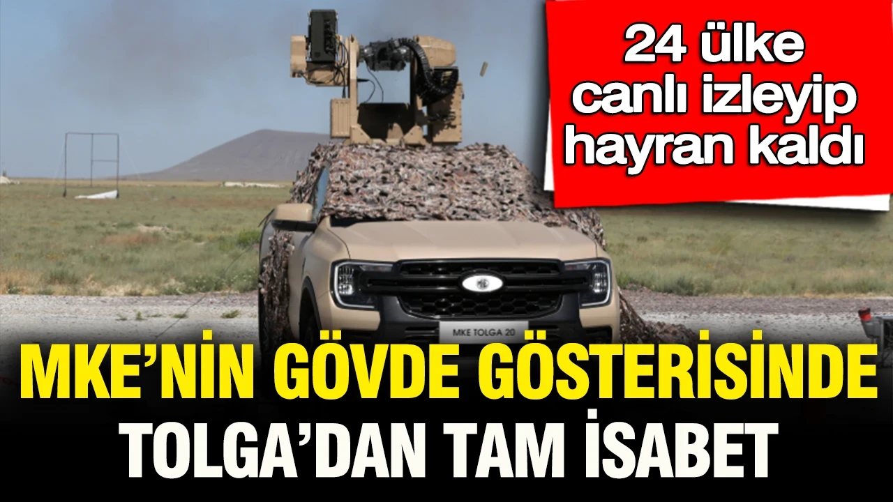 24 ülke canlı izleyip hayran kaldı: MKE’den gövde gösterisi, Tolga’dan tam isabet