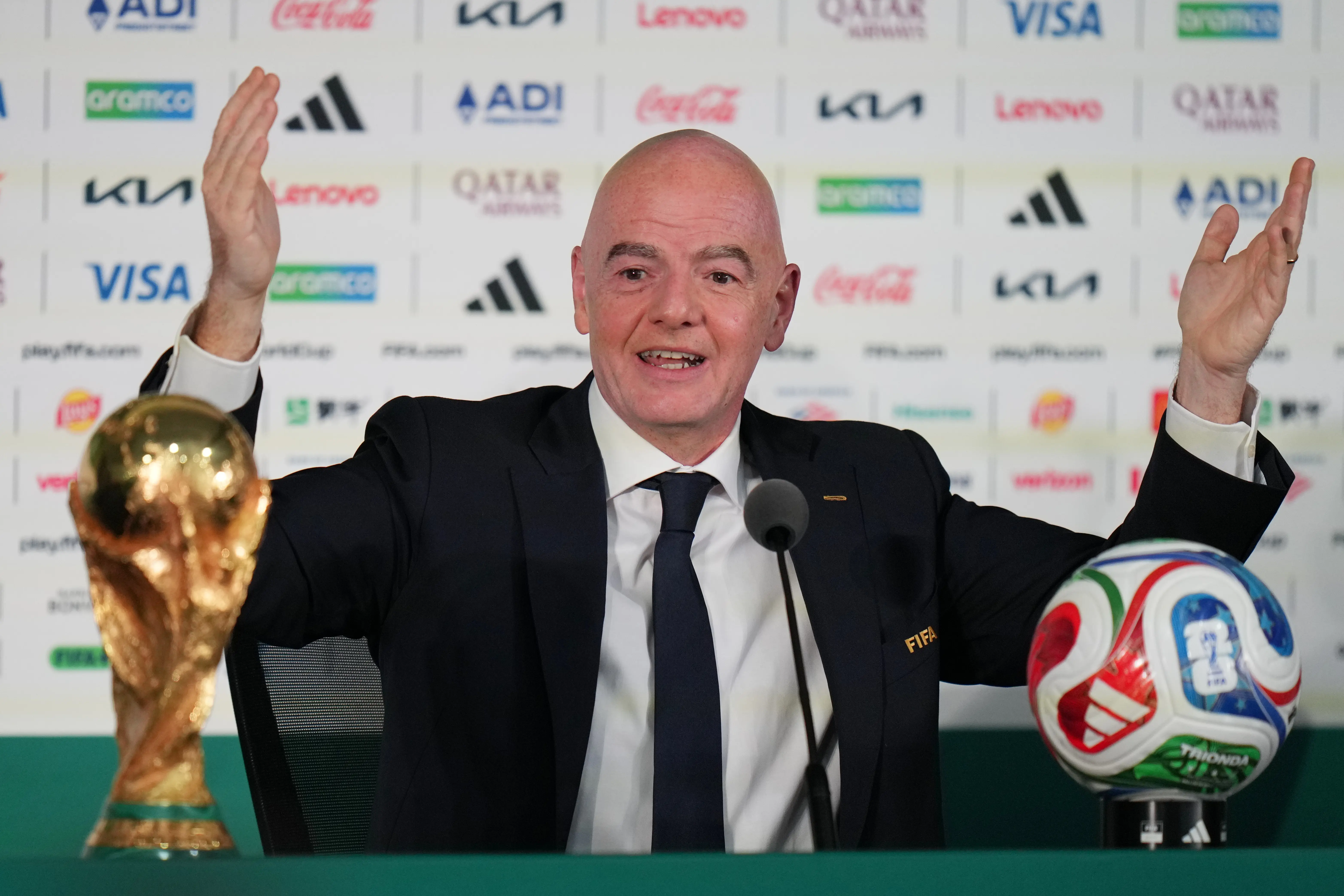 Infantino'dan Dünya Kupası öncesi dikkat çeken açıklamalar