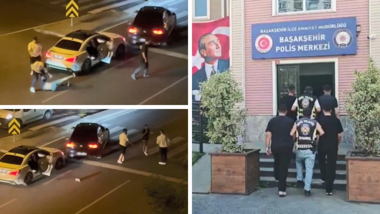 Başakşehir'de yolu kesip kavga ettiler: 720 bin lira ceza yağdı