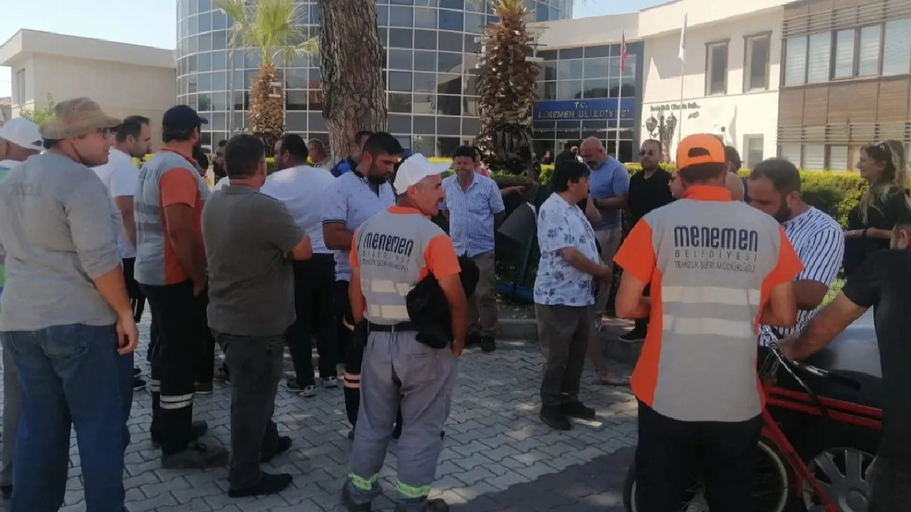 AKP'li Menemen Belediyesi'nde 'işçi alacağı yok' iddiasına tepki: Ödendiyse resmi belgelerle ispat edin