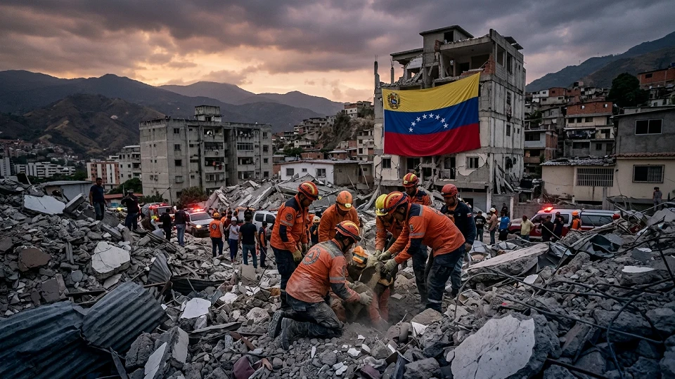Venezuela deprem felaketi: Can kaybı 2 bin 595'e yükselirken 33 ülke enkaz alanında | Dünya Haberleri
