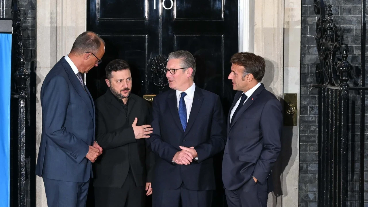 Avrupa liderlerinden Ukrayna zirvesi: Zelenskiy ile Londra'da kritik görüşme