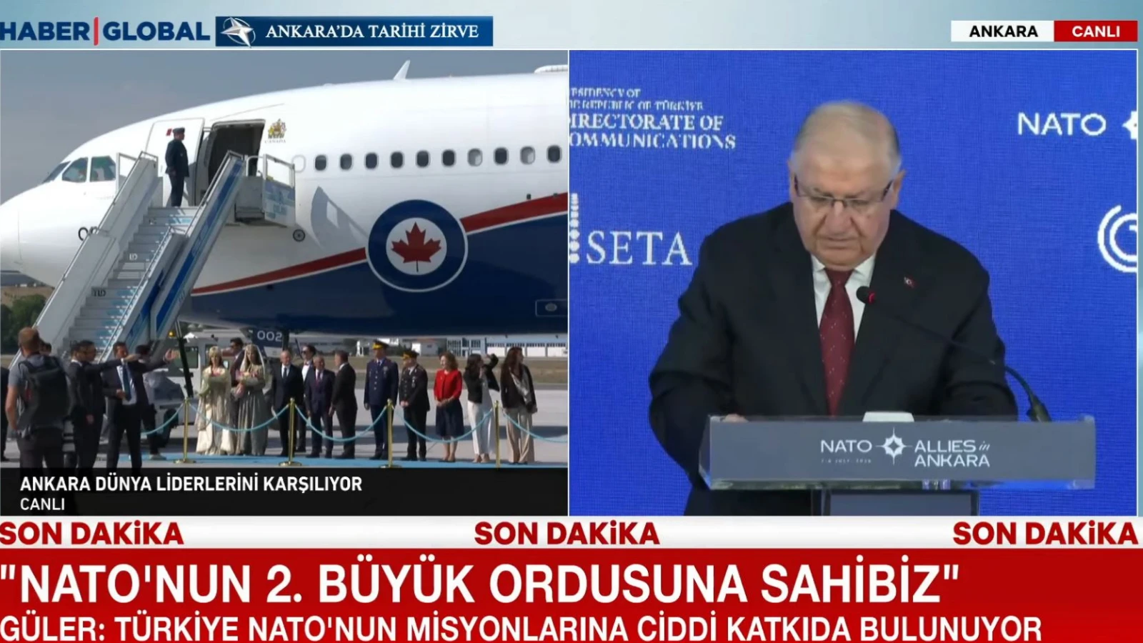 Bakan Güler: Avrupalı müttefiklerimiz daha fazla sorumluluk almalı