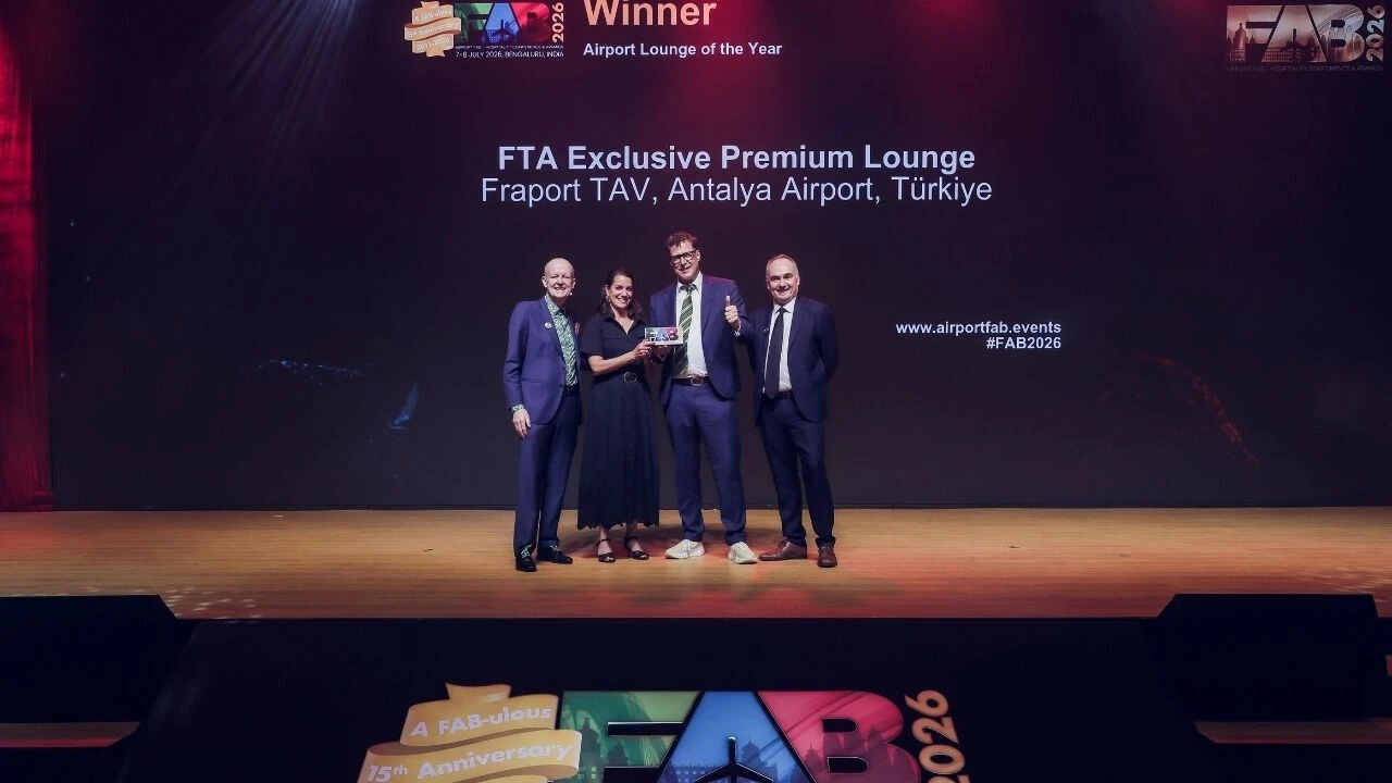 Antalya Havalimanı FAB Awards'ta 9 ödül kazandı