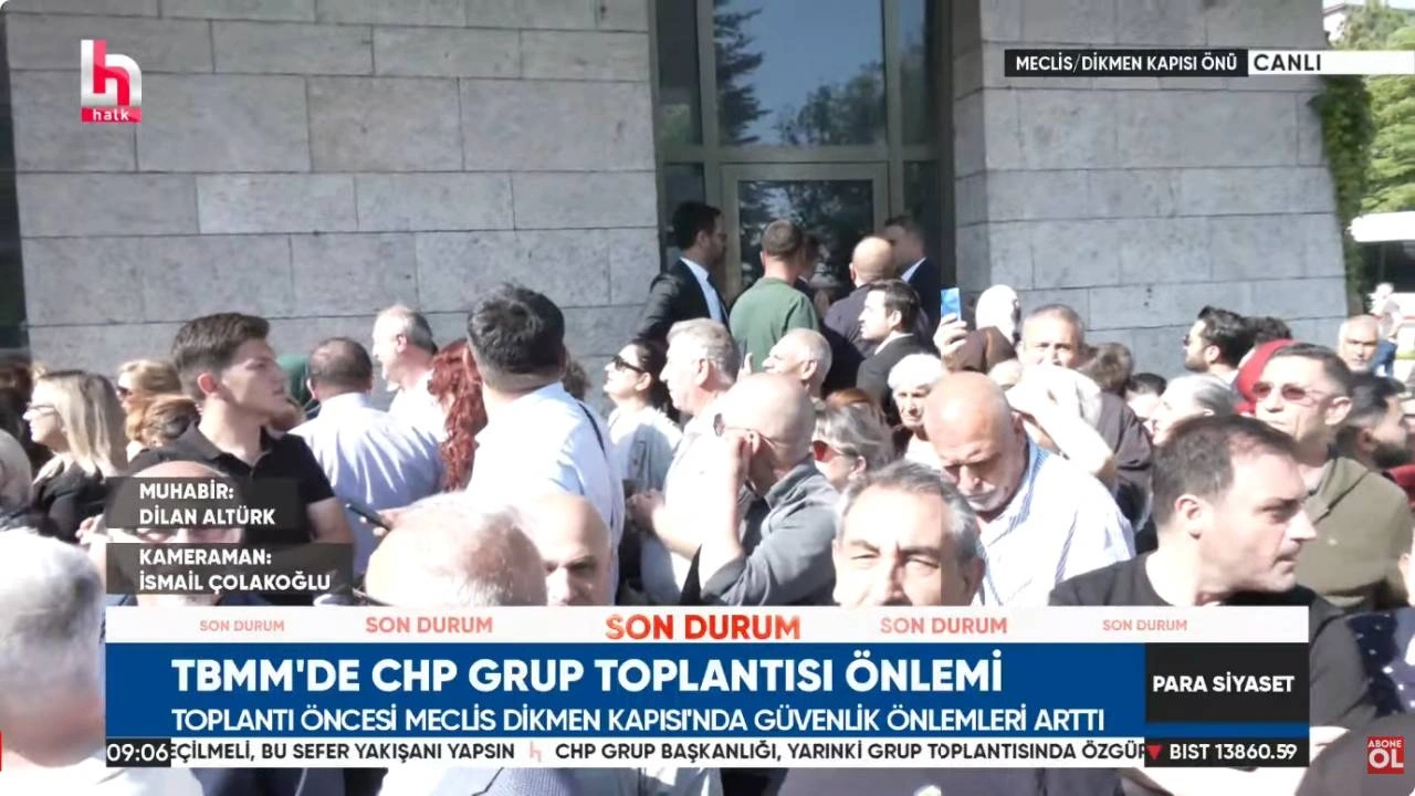 Canlı - Son Dakika | TBMM önünde gerginlik! Özgür Özel'in grup toplantısı için gelenler slogan atıyor