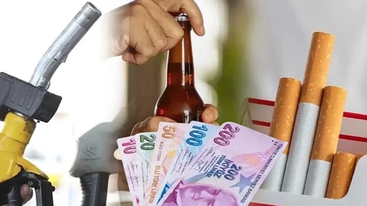 Akaryakıt ve sigaraya ÖTV düzenlemesi! Alkollü içeceklere zam yolda…