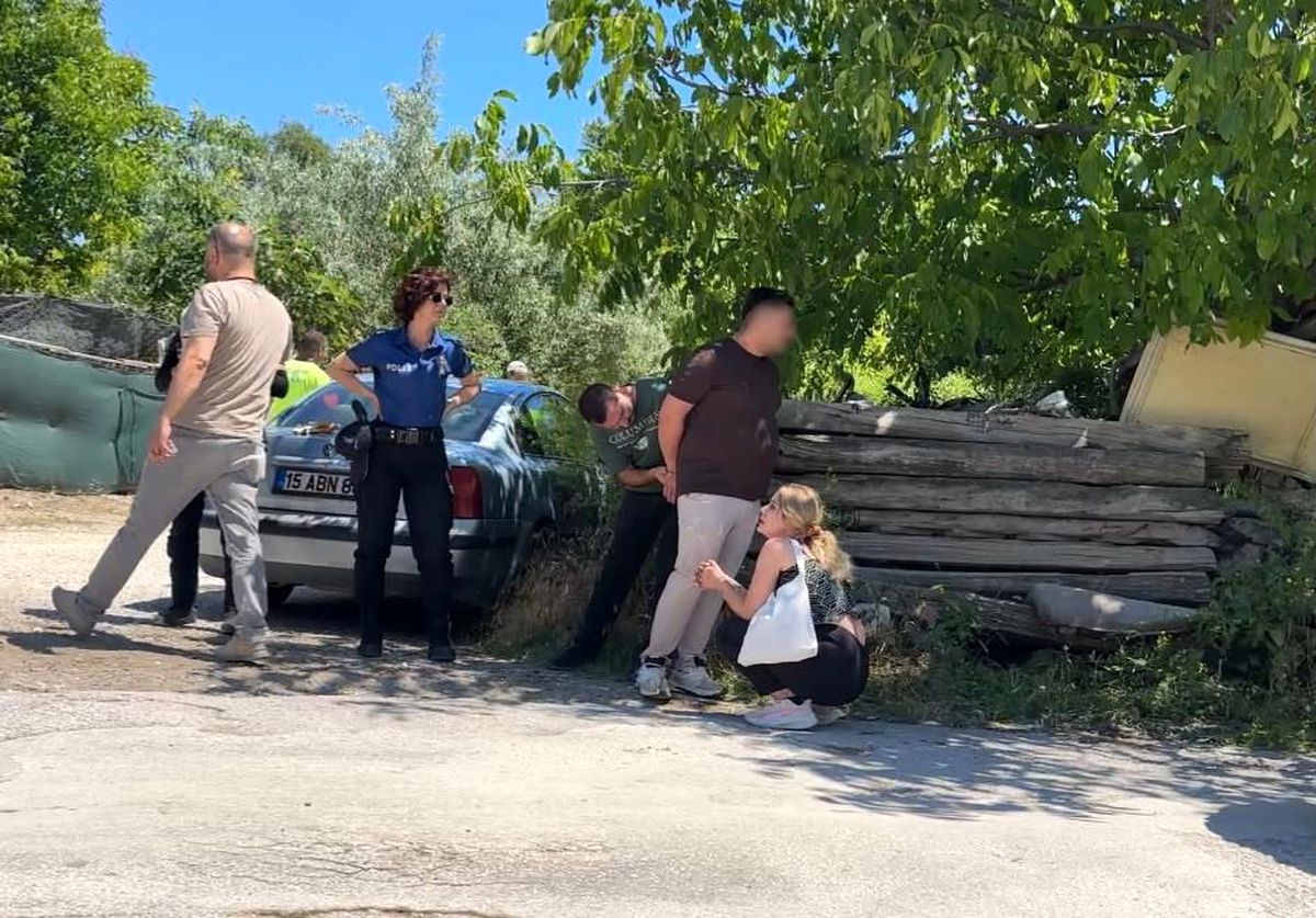 'Dur' ihtarına uymadı, yaşanan kovalamacının ardından yakalandı